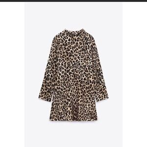 Zara Animal Print Dress